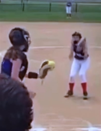 4.8K views · 18 reactions | One of the Luckiest Plays You’ll Ever See 勞 #softball #SoftballLife #softballseason #catcher #defense #lucky #sports #fypシ | Tucker Wolfgang | Facebook