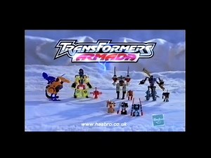 Transformers Armada Deluxe Figures UK Commercial (VHS)