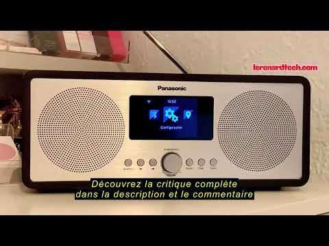 Avis sur la Panasonic RF-D40EG-K Radio Internet et Dab+/FM avec Bluetooth, 6W, Haut-Parleurs de 7,5