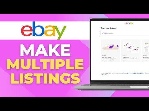 How to Make Multiple Listings on eBay Fast