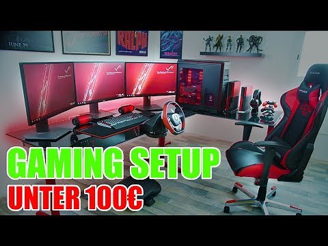 KOMPLETTES GAMING SETUP UNTER 100€!? [Deutsch | 2018]