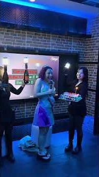 Happy 30th karaoke surprise.