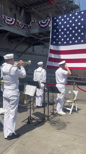 1.6K views · 29 reactions | US Navy Band plays taps as the Navy fighter jets perform the Missing Man Formation. #memorialday #memorialdayweekend #fleetweeknyc #missingmanformation @usfleetforcescommand | Intrepid Museum | Facebook