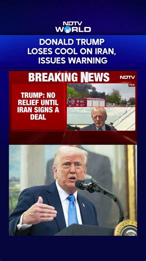 US Iran War Latest | Trump Warns Iran, Says 'On The Borderline'; Claims Israel Will Follow US Lead
