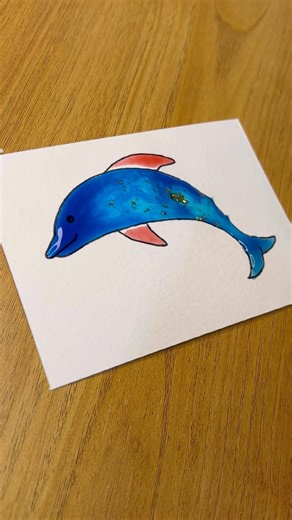 Whale 🐋 drawing #viral #art #subscribe #drawing #shorts #satisfying #entertainment