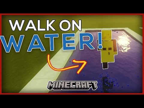 Minecraft: How to walk on water and lava!
