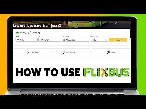 How To Use FlixBus 2023 | FlixBus.com Use & Ticket Purchase Complete Guide