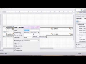 V8R2 Report Generator Basics