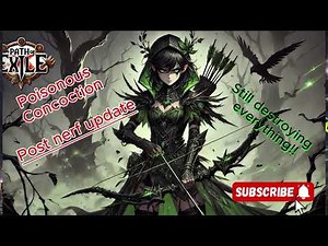 Post nerf Poisonous Concoction Pathfinder Build Guide - Insane DPS & Survivability Path of Exile2