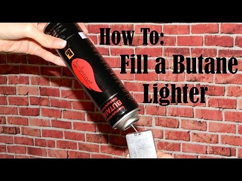 How to Fill a Butane Lighter