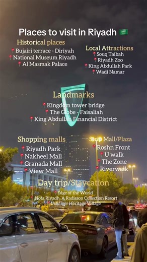 Discover Riyadh: Top Historical Landmarks and Entertainment Spots