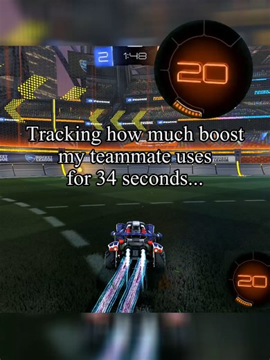 Tracking Teammates' Boost Usage in Rocket League