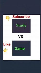 Study VS Game