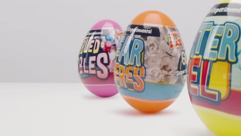 Be Amazing! Toys Egg-Cellent Experiment - 6 Pack Science Experiments for Children- Egg-Shaped Activity Kit for Boys and Girls - Easter Party Favor or Basket Stuffer - STEM for Kids 8+