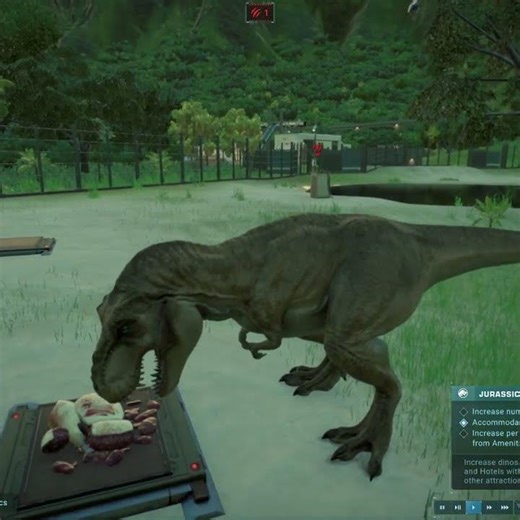 T. rex Eats Like a King – Jurassic World Style
