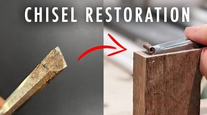 12K views · 150 reactions | Restoring a chisel WITHOUT a bench grinder! ⚒️ #DIYTips | 3x3 Custom | Facebook