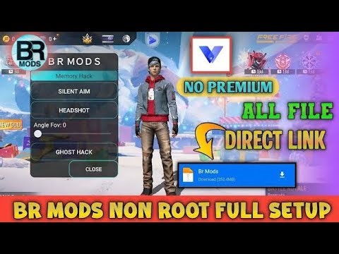 BR MOD CRACK || UNLIMITED KEY 🔥 NON-ROOT FULL SETUP✨ | COMPLETE GUIDE ANTIBAN PANEL || BR MODS KEY