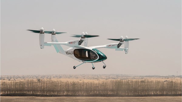 First Ever eVTOL Flights In Dubai Take Off