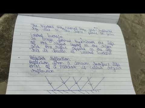 Online notes for class 8 ncert Light. #study 