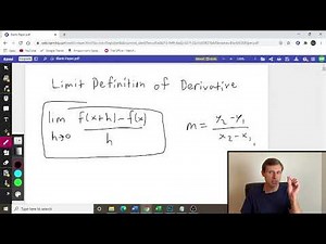 Limit Definition of Derivative (Practice Problems) | Dan the Tutor