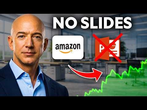 Why Bezos Banned PowerPoint at Amazon (And Made $1.7 Trillion Instead)