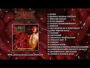 CANNIBE - Hideous Human Vintage FULL ALBUM (2010 - Goregrind)