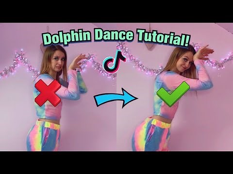 How to Dolphin Dance TikTok Tutorial!! *EASY*