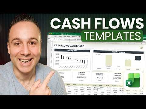 5 Cash Flow Templates EVERY CFO Needs (free download)