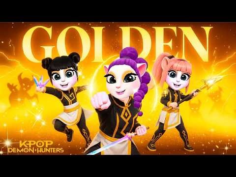 ʼMy Talking Angela 2 ➕ GOLDEN K POP DEMON HUNTERS New Update