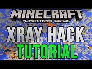 Minecraft PS4: X-Ray Hack Tutorial (Minecraft PS4 Tutorial)