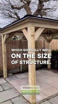 2.4m x 3m Gazebo- Solid Frames #gazebos #gardengazebo #carpentry
