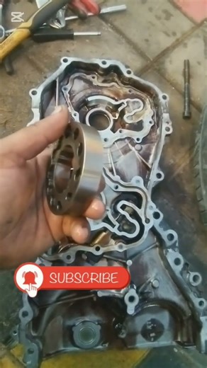 toyota Camry oil pump damage #oman #viral #shorts #trending #youtubeshorts