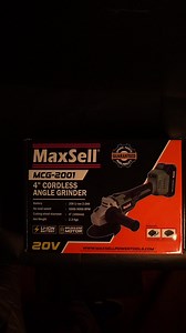 MAXSELL 4" CORDLESS GRINDER MCG-2001 COMING SOON TO DEPOT AND HOME IMPROVEMENT STORES NEAR YOU ‼️👊 | MaxSell Powertools