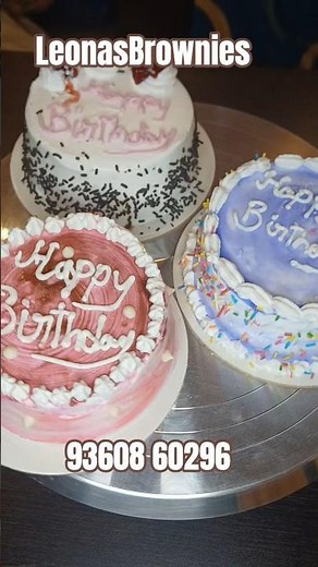3 different Flavours cakes #chocolate ##birthday #truffle #cakedecorating #trufflecake