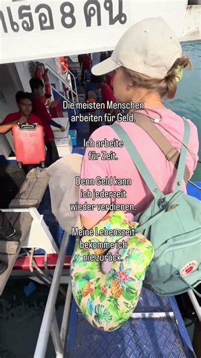 Zeit gegen Geld tauschen? Nicht mit mir!