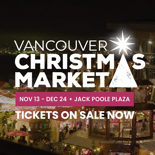 The Vancouver Christmas Market is coming back to the heart of downtown Vancouver ♥️ Get your PRESALE 🍪 tickets now for your favourite holiday tradition! ✨ | Vancouver Christmas Market