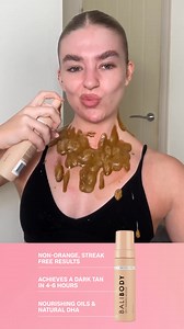 2.3K views | Summer may be ending, but your tan doesn’t have to ☀️ Our Dark Tanning Mousse delivers a flawles self tan with a natural finish. Made with naturally derived ingredients and clinically tested for sensitive skin, it’s your go-to for a deep, sun-kissed look - no sunshine required balibodyco.com/products/self-tanning-mousse | Bali Body | Facebook
