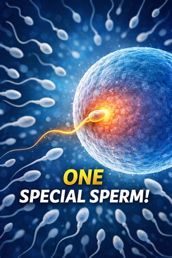 Out of millions, only ONE sperm succeeds. This is not luck — it’s biology. 🧬 The real beginning of human life explained visually. 👉 Follow @innerbody.ai for more science inside the human body. #ScienceReels #HumanBody #Biology #SpermRace #LifeBegins #MedicalAnimation | InnerBody AI