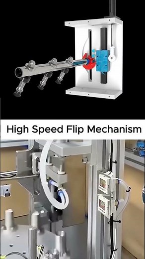 How to Flip Parts Instantly ⚡ | High-Speed 180° Flip Mechanism Explained