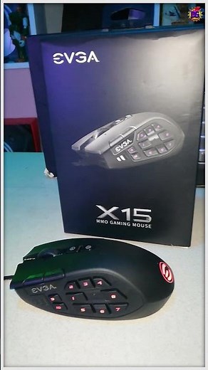 Mouse Gamer EVGA X15 MMO