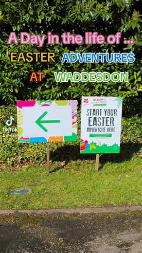 Easter fun continues this weekend here at Waddesdon🐰🐣 Take part in our Easter trail filled with fun activities. Try to guess what’s hidden inside of our mystery boxes or take part in a welly wanging competition. Book your tickets today! waddesdon.org.uk/whats-on/easter/ | Waddesdon Manor