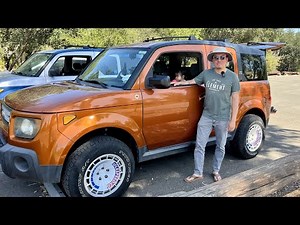 This Honda Element does it all Overlanding & Baby Hauling Tour