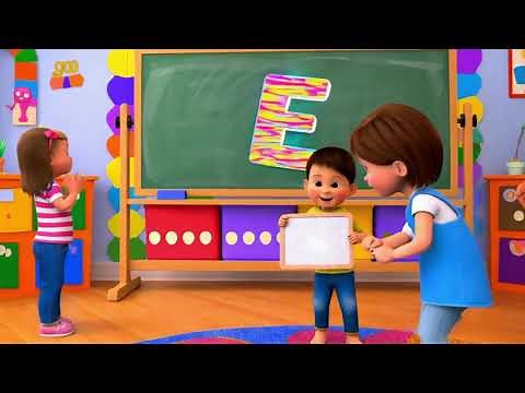 E wie Ente, Eis & Elefant! 🦆🍦🐘 | Das fröhliche Alphabet-Lied 🎶 | Deutsch lernen