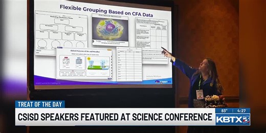 College Station ISD educators highlight science programs