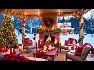 Relaxing Christmas Music No Words 🎹 Peaceful Ambience for Study 🎄❄️