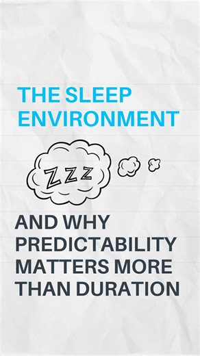Martin McPhilimey MSc, MRes | Applied Scientist on Instagram: "Most sleep advice is framed around hours. This video looks at sleep environment — and how light, rhythm, sensory cues, and predictability shape the nervous system’s ability to settle and recover. In this clip, I break down: • Why sleep quality depends on environment more than duration • How light at night alters nervous system tone and next-day energy • Why predictable cues help the brain feel safe enough to rest • What we can learn