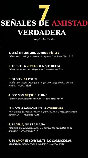 7 señales de amistad verdadera según la Biblia