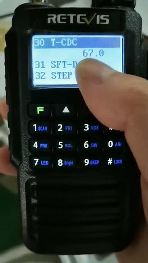 How to set CTCSSDCS for Retevis RT87 Two Way Radio