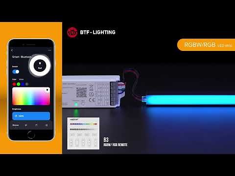 BTF-LIGHTING: LM053,WB5 LED Strip Controller Using Guide