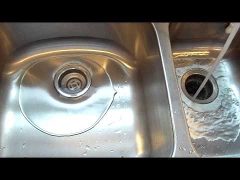 Water Backing Up at sink from disposer - New Home